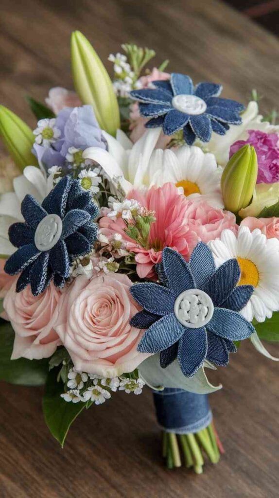 Denim and Daisy Flower Bar