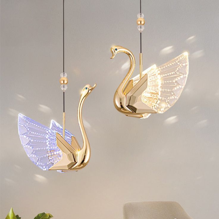 Dreamy Swan Fairy Light Ceiling