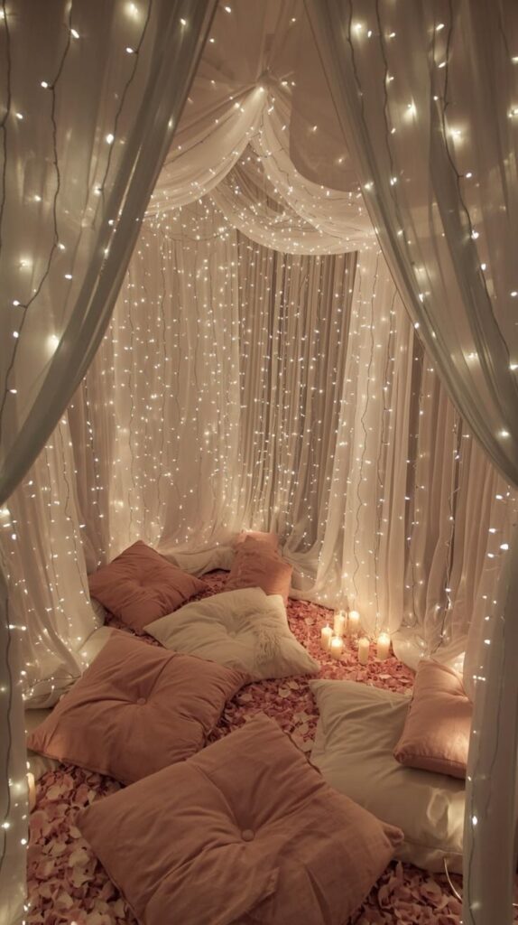 Fairy Light Princess Canopy