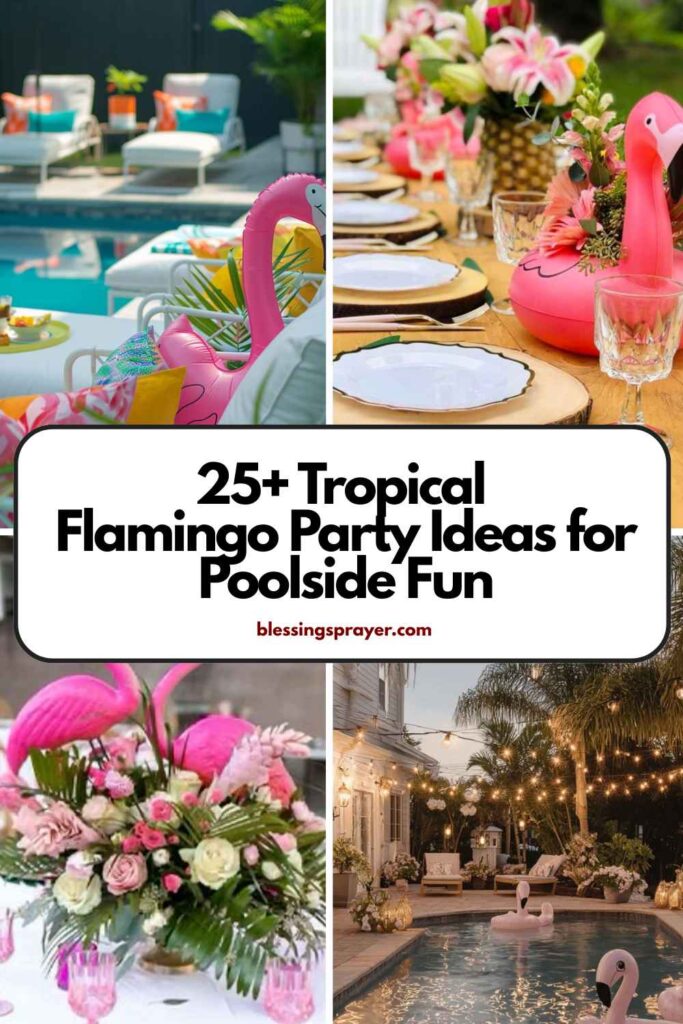 Flamingo Party Ideas for Poolside Fun