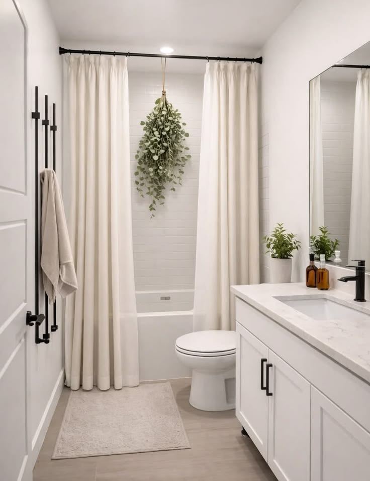 Fresh White Bathroom Refresh