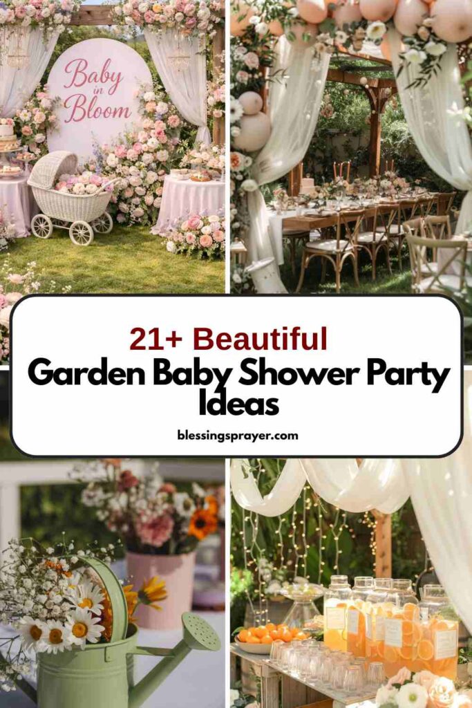 Garden Baby Shower Party Ideas