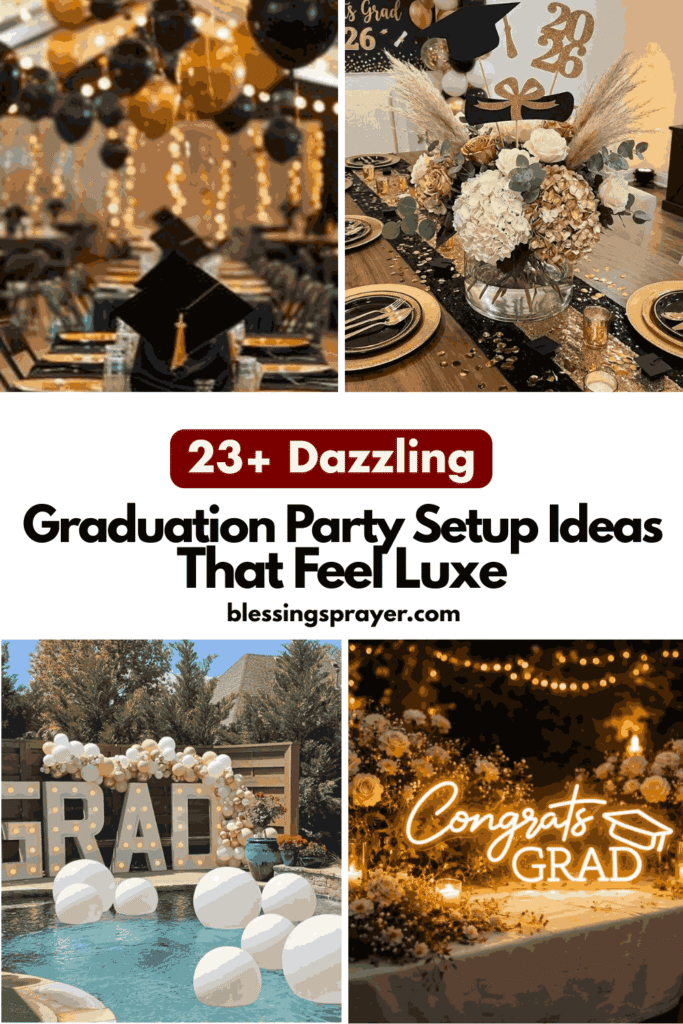 Graduation Party Setup Ideas That Feel Luxe