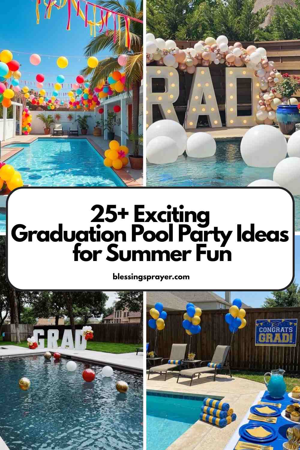 25+ Exciting Graduation Pool Party Ideas for Summer Fun - † ️️ Daily ...