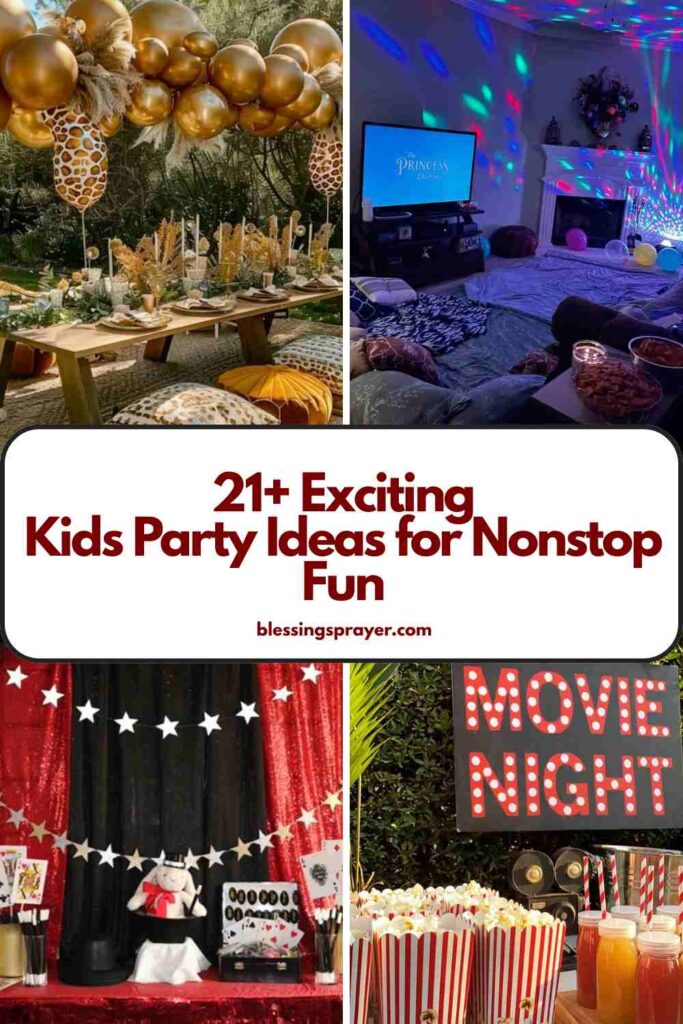 Kids Party Ideas for Nonstop Fun