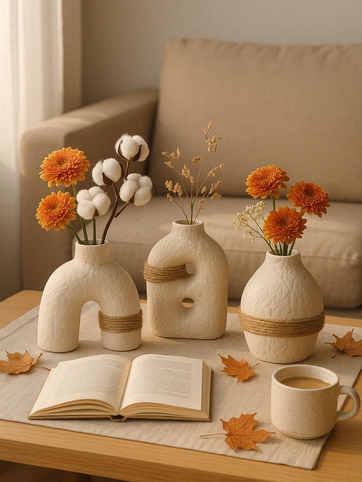 Muted Terracotta Decor Accents