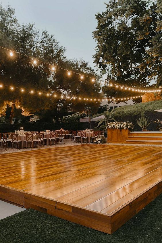 Outdoor Dance Floor Celebration Space
