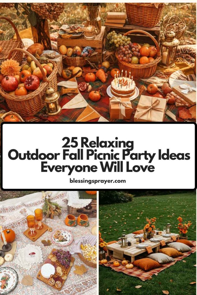Outdoor Fall Picnic Party Ideas Everyone Will Love