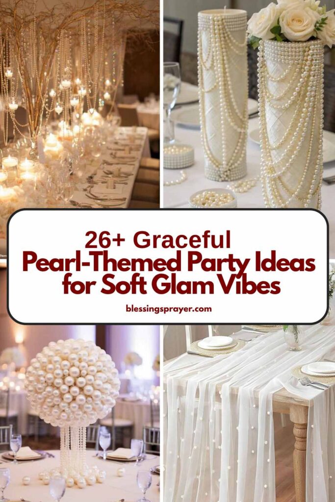 Pearl-Themed Party Ideas for Soft Glam Vibes