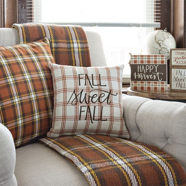 Plaid Accent Touches