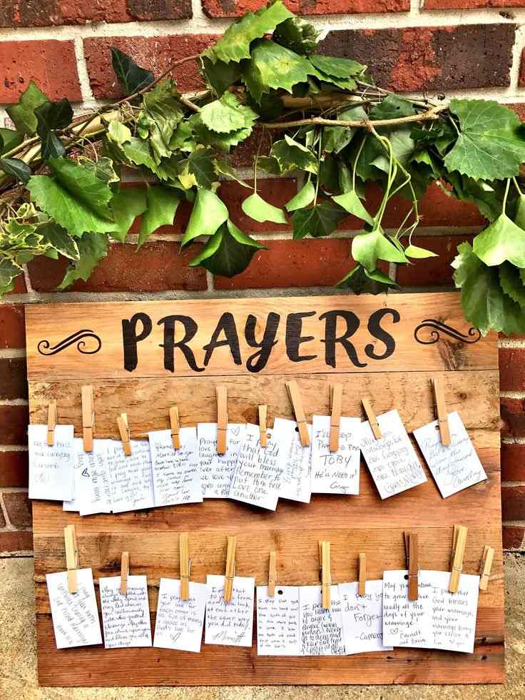 Prayer Request Board Entryway