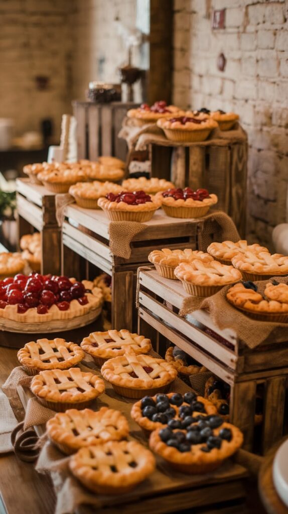 Rustic Pie Bar Celebration