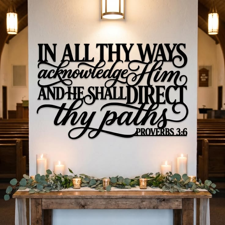 Scripture Wall Art Welcome Entryway