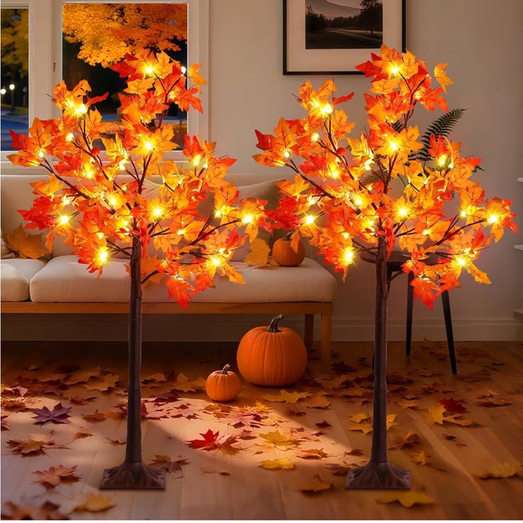 Sculptural Lighting Autumn Glow