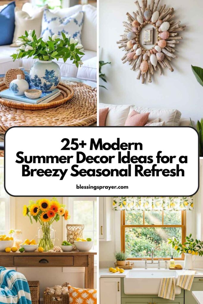 Summer Decor Ideas for a Breezy Seasonal Refresh