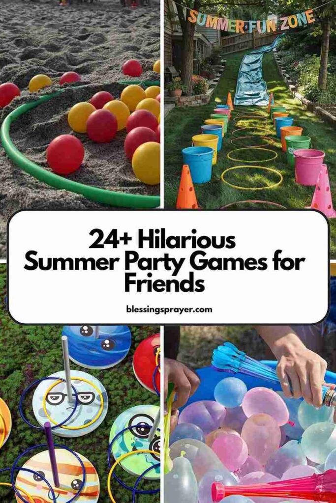 Summer Party Games for Friends