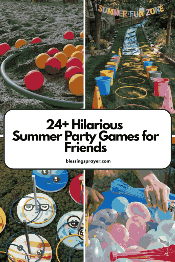 Summer Party Games for Friends