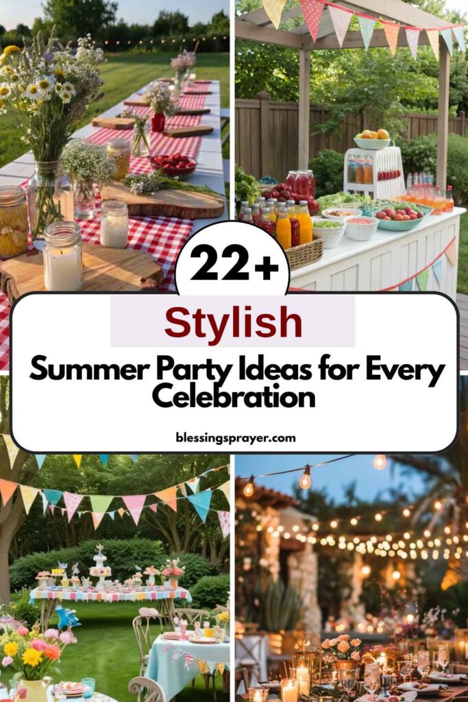 Summer Party Ideas for Every Celebration