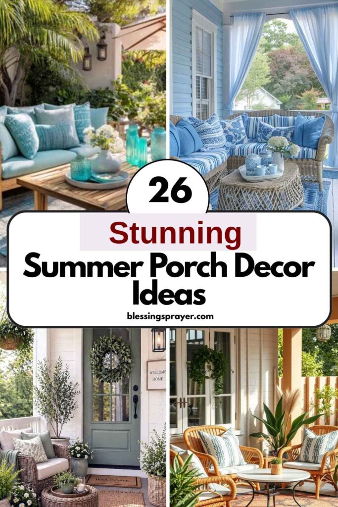 Summer Porch Decor Ideas