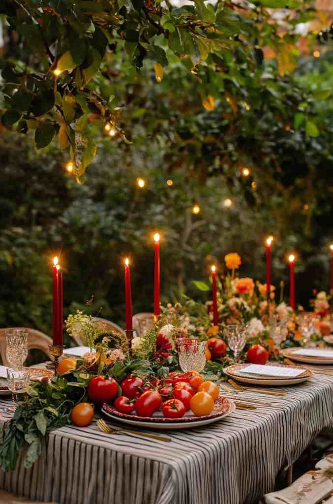 Tomato Girl Backyard Dinner