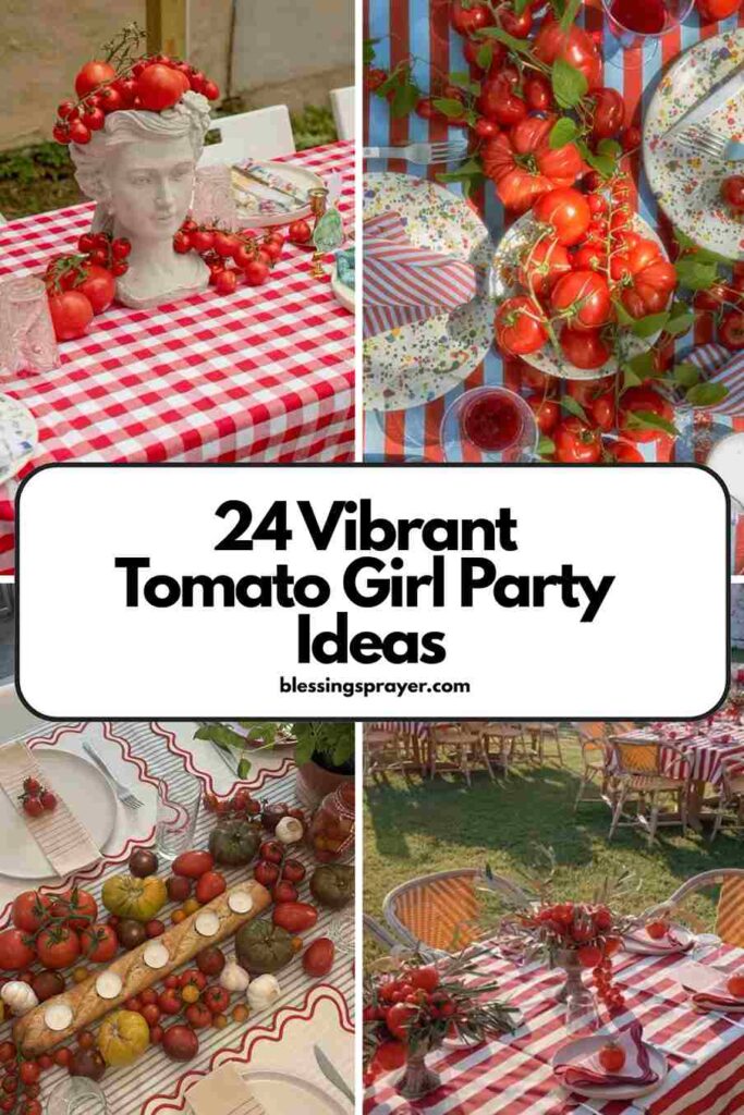 Tomato Girl Party Ideas