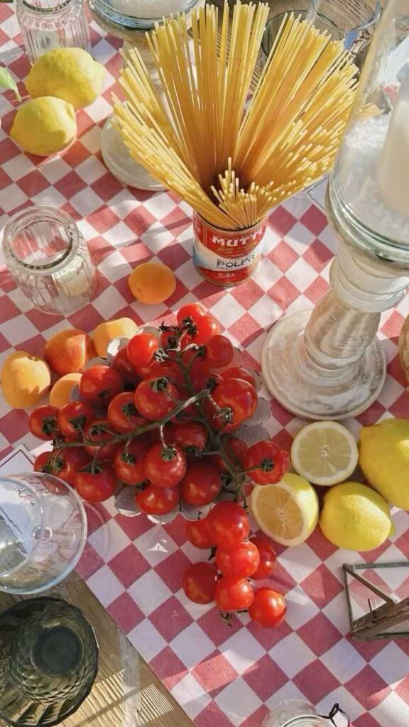 Tomato and Lemon Garden Party