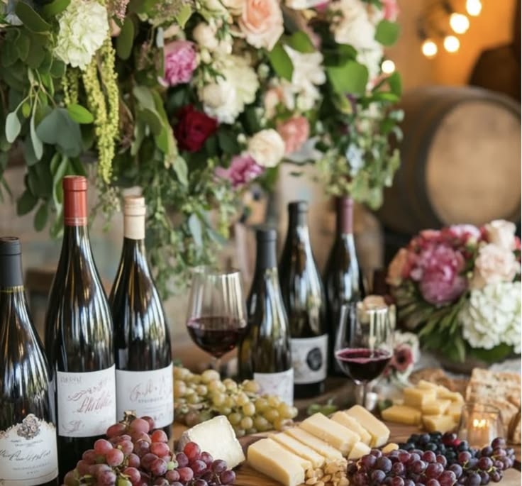 Wine and Cheese Bridal Shower