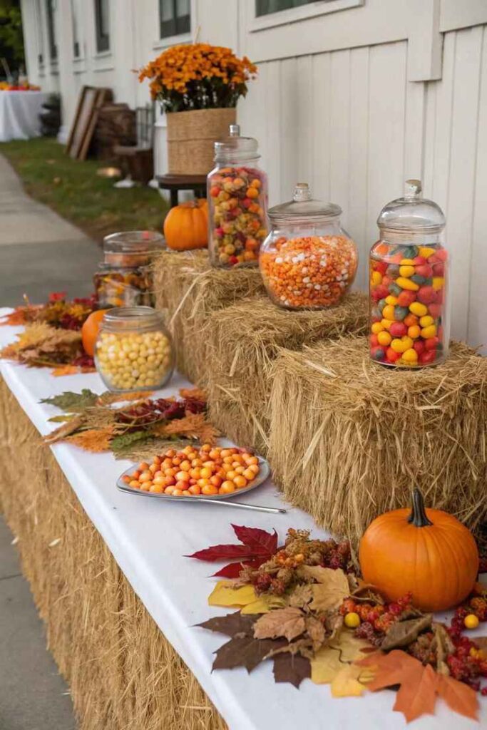 Pumpkin Patch Candy Station