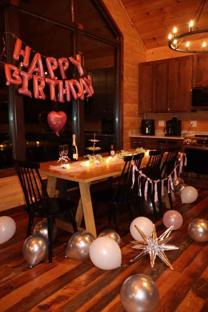 Rustic Cabin Birthday Gathering