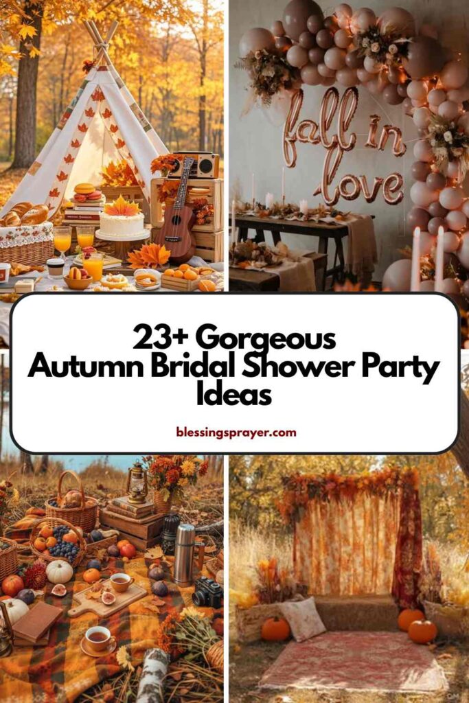 Autumn Bridal Shower Party Ideas
