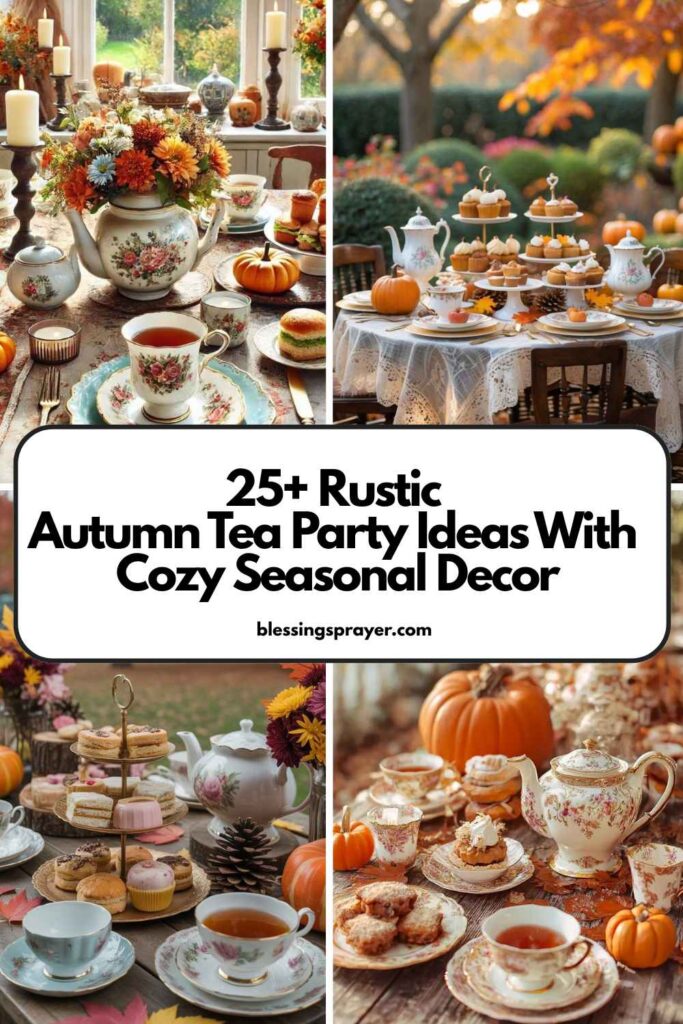 Autumn Tea Party Ideas With Cozy Seasonal Decor