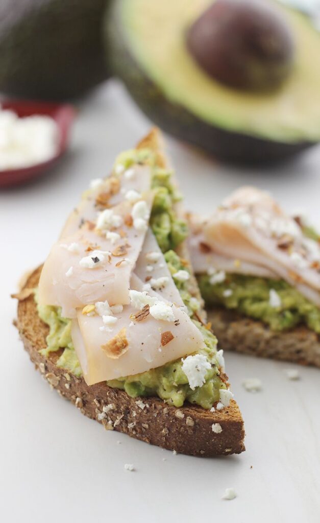 Avocado Turkey Breakfast Toast