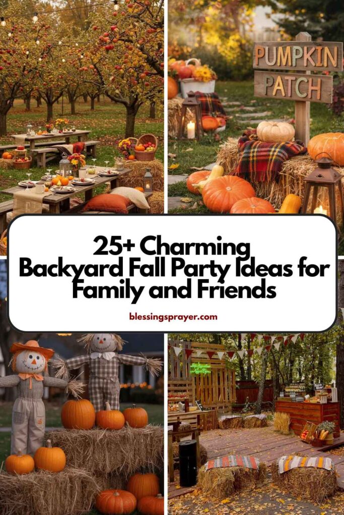 Backyard Fall Party Ideas for Family and Friends