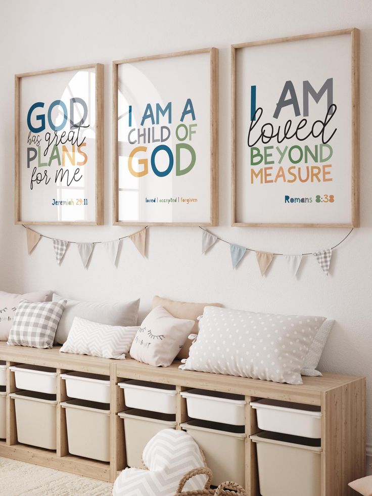 Children's Room Scripture Art