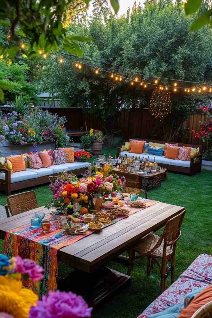 Church Garden Fellowship Party