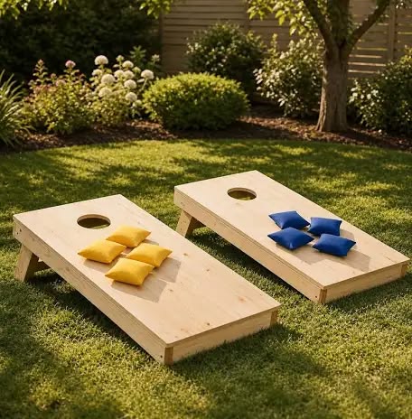 Cornhole Tournament Area
