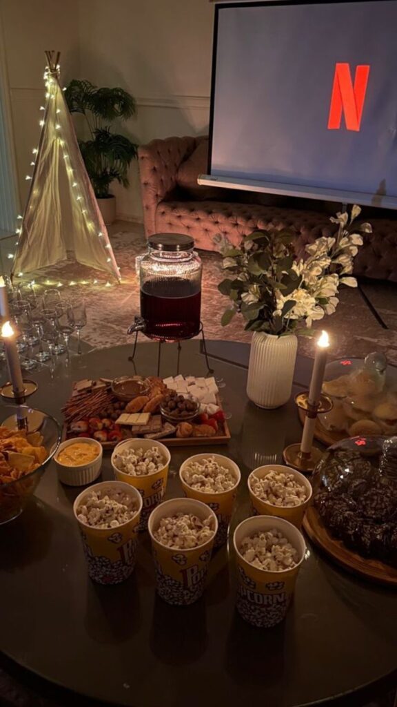Cozy Family Movie Night