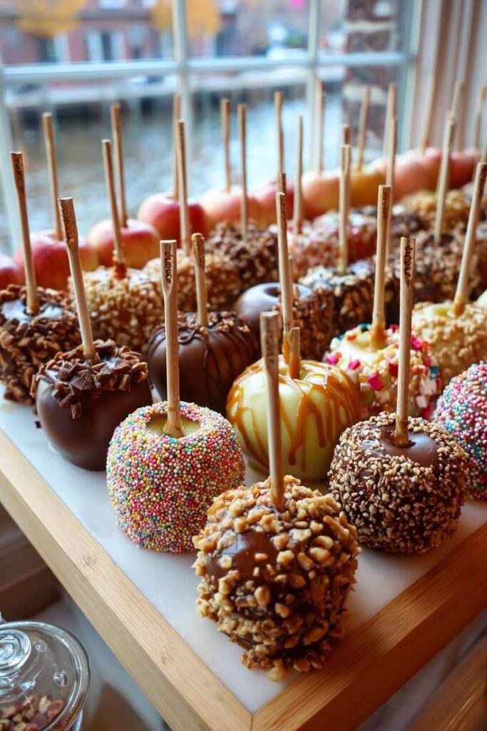 DIY Candy Apple Bar