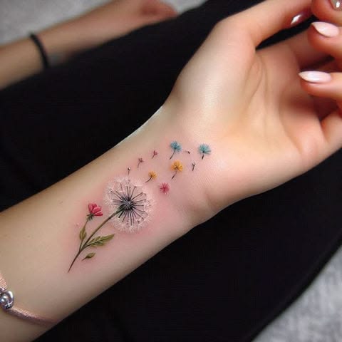Dandelion Tattoo