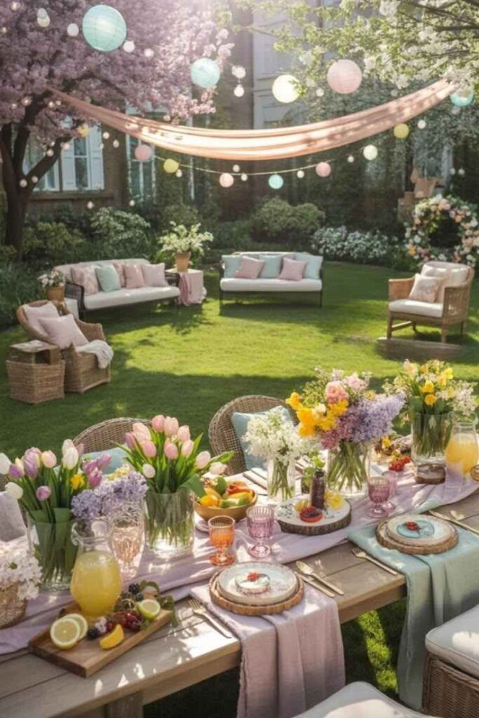 Elegant Afternoon Garden Party