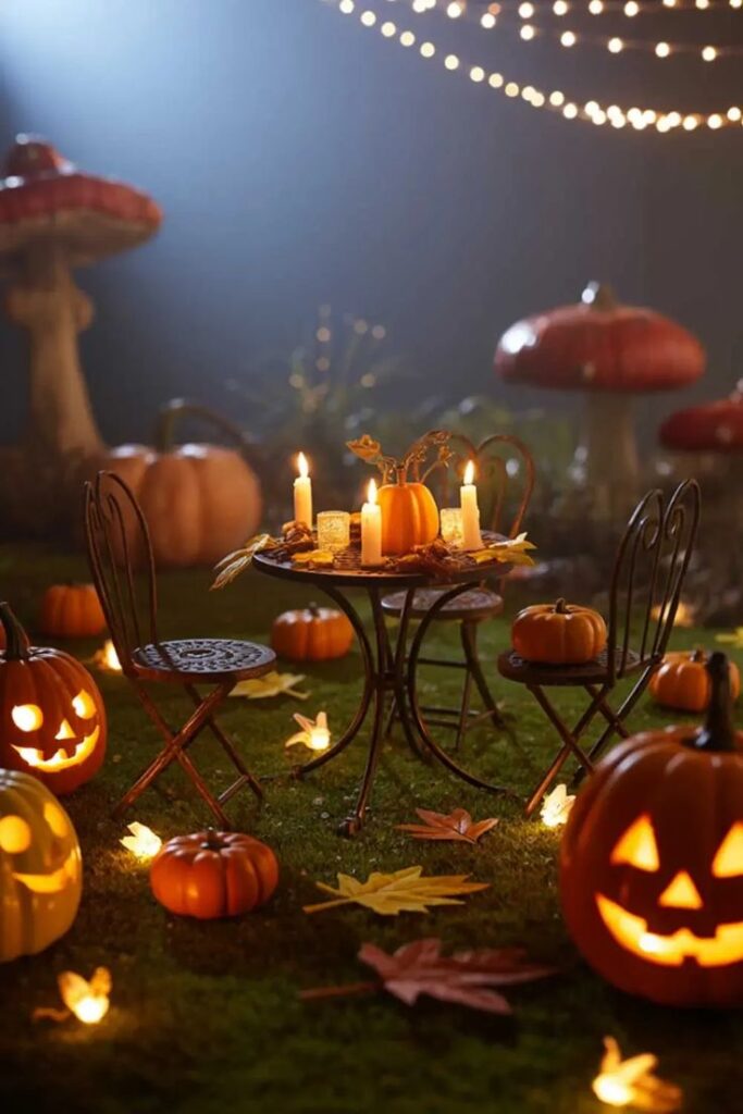 Enchanted Forest Party Corner