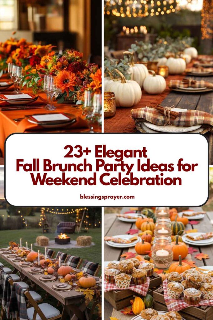 Fall Brunch Party Ideas for Weekend Celebration