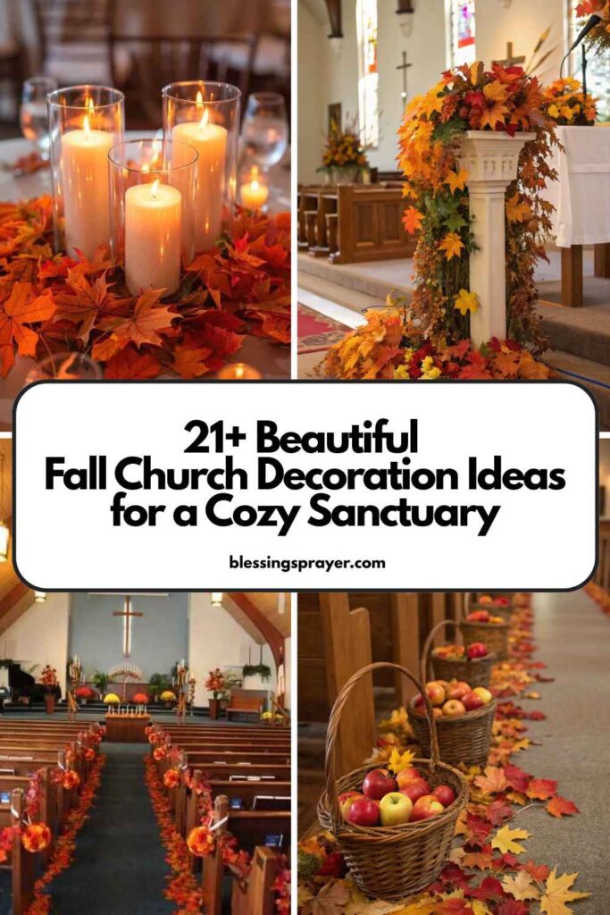 Fall Church Decoration Ideas for a Cozy Sanctuary
