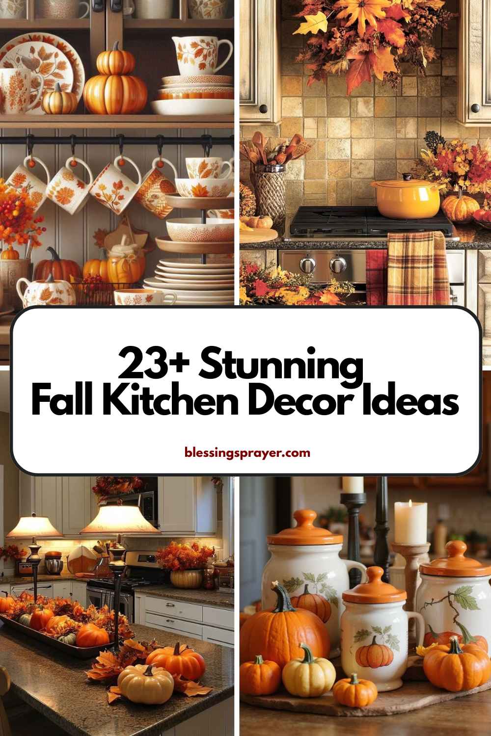 23+ Stunning Fall Kitchen Decor Ideas - † ️️ Daily Blessings Prayer ️