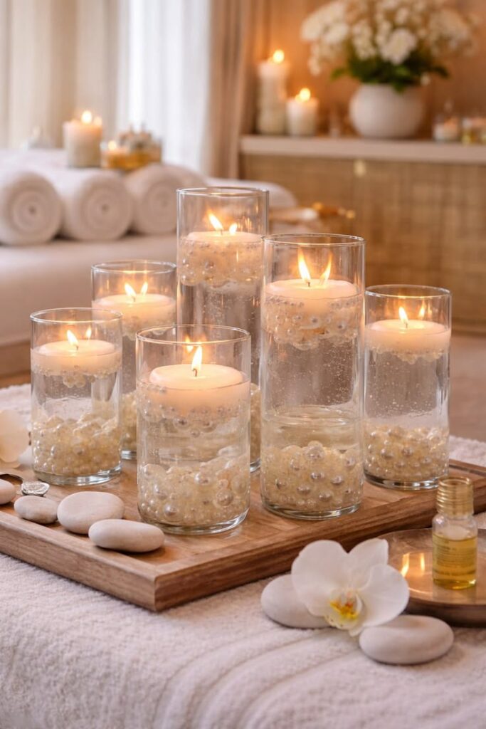 Floating Candle Display