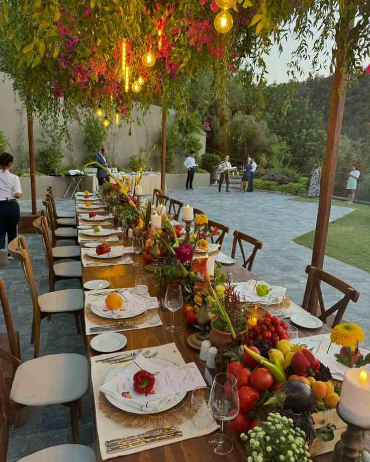 Fresh Market-Inspired Dinner Table