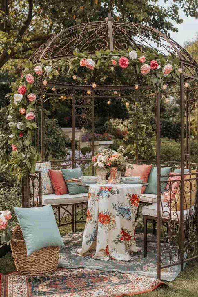 Garden Gazebo Party Theme
