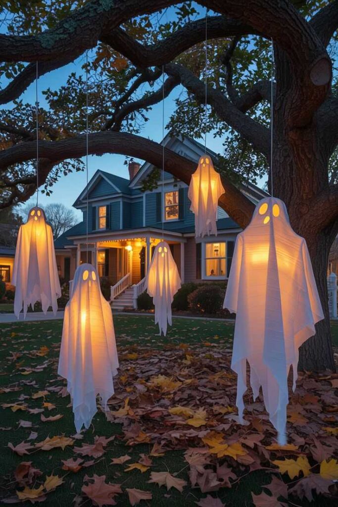 Ghost Lantern Display
