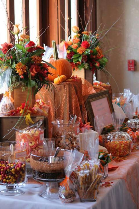 Glam Halloween Candy Table