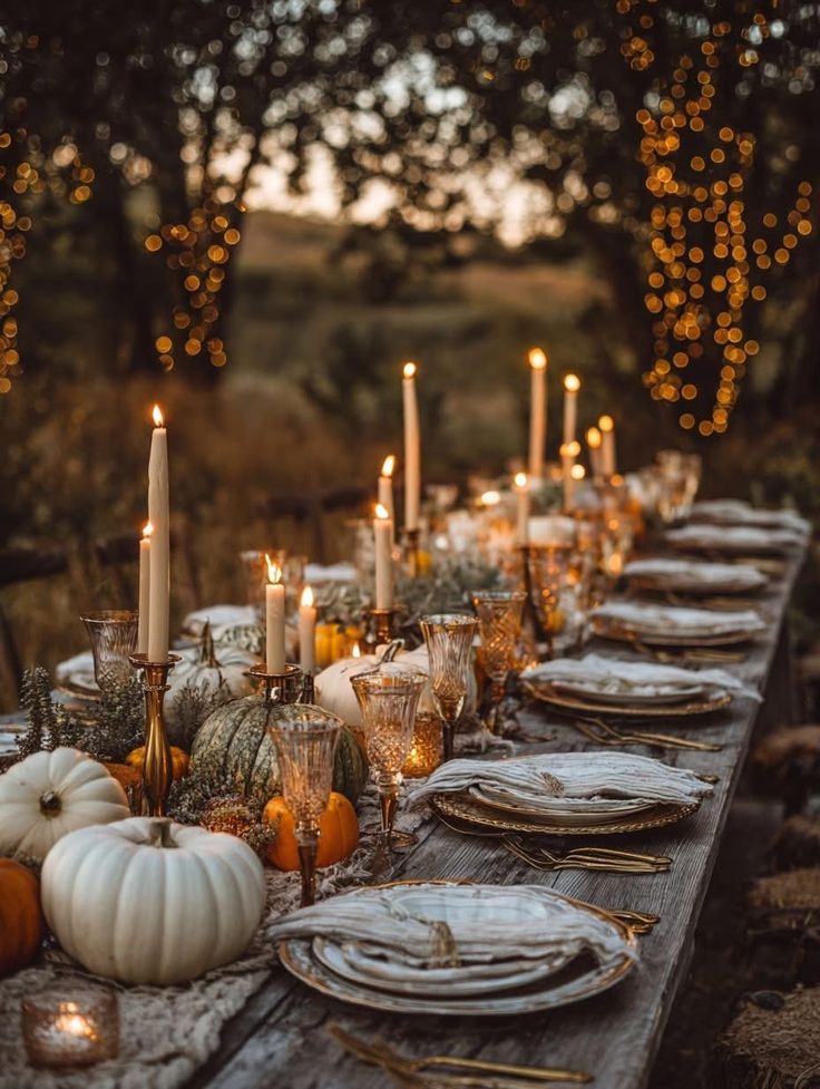 Golden Harvest Dinner Party